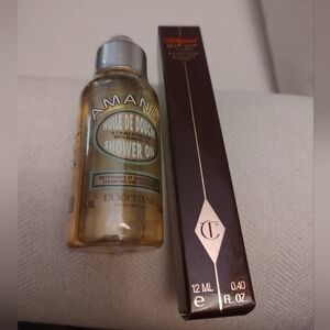 Charlotte Tilbury Spotlight Highlighter And L'Occitane Almond